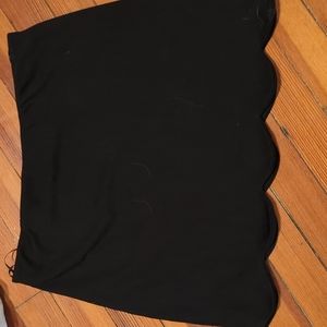 Topshop skirt, size 10, black
